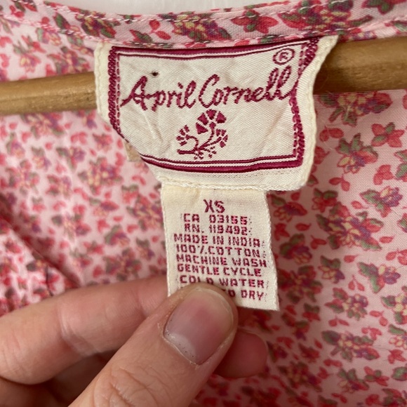 Vintage Cotton Summer dress with embroidery - Picture 2 of 5